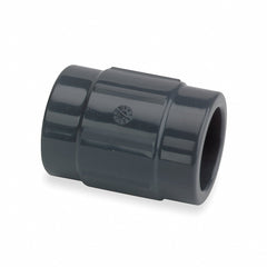 GEORG FISCHER Georg Fischer 9829-010 1 inch Light Gray Schedule 80 CPVC Socket Straight Coupling Fittings Pack of 5