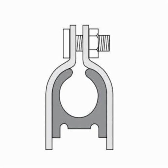 PHD MANUFACTURING Phd Manufacturing S2507 GG WG Cush Strut Clamp With Cushion 1-1/8 OD
