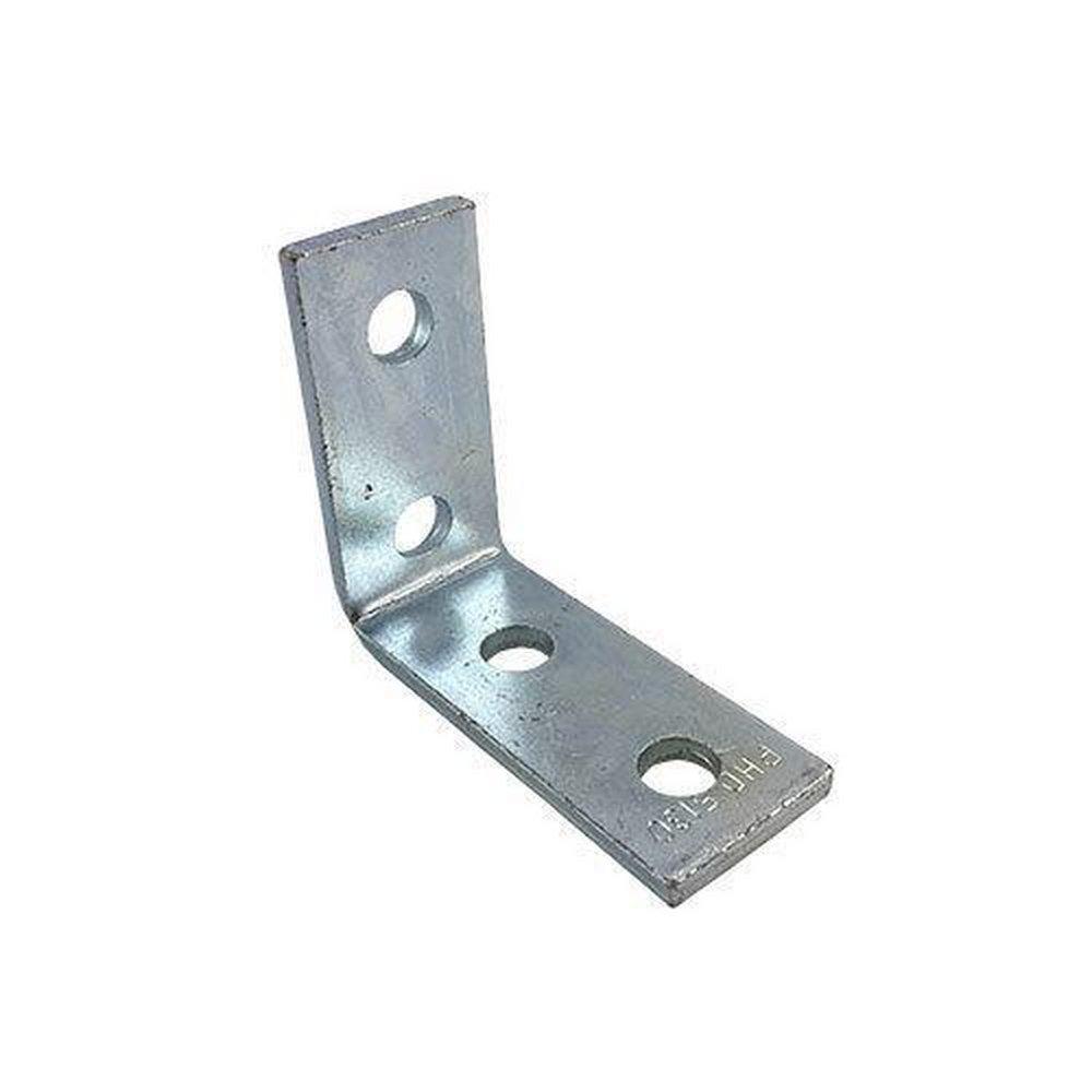 PHD MANUFACTURING Phd Manufacturing S5130 EG Fig 5130 Corner Bracket 90 Degree 4 Holes 4-3/16 in L x 3-1/2 in W