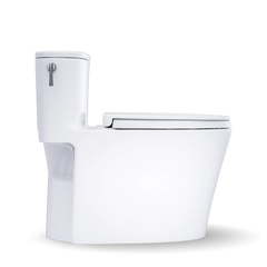 TOTO Toto MS686234CEFG#01 Aurora One-Piece Toilet 1.28 GPF Elongated Universal Height