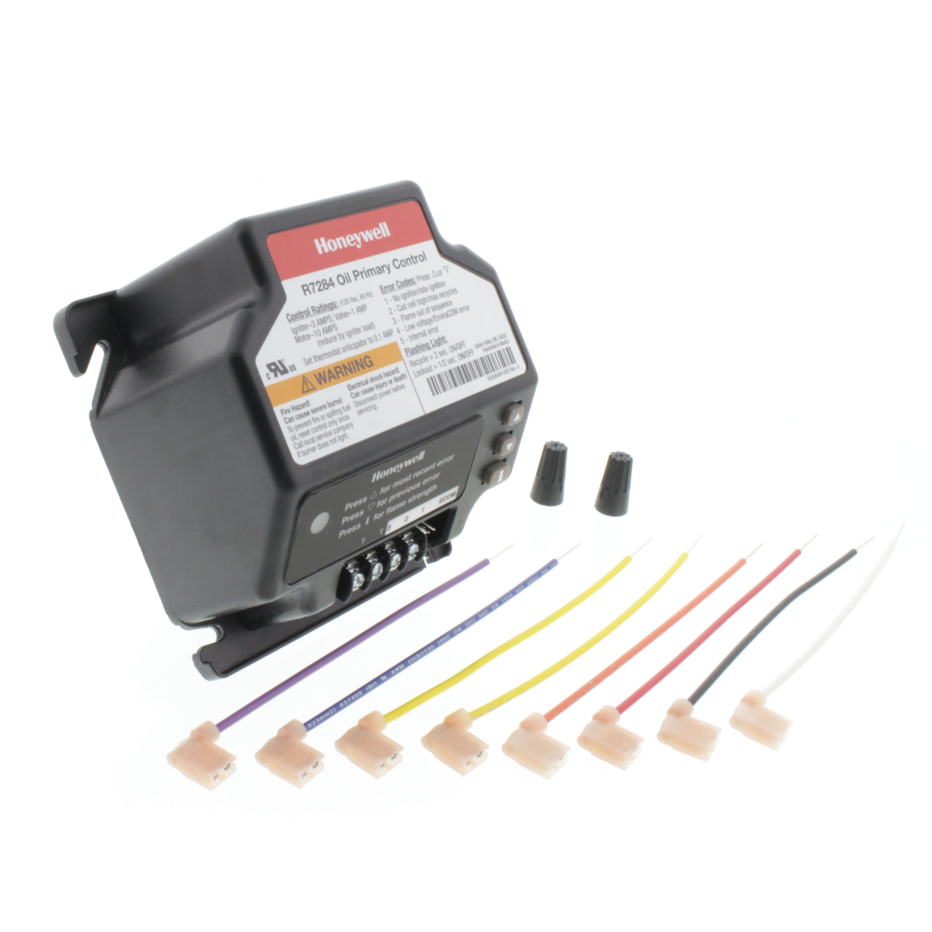 RESIDEO Resideo R7284B1024 Electronic Oil Primary W/Light 120 VAC Replaces R7184B1032