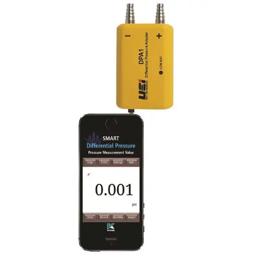 UEI TEST INSTRUMENTS Uei Test Instruments DPA1 Dual Port Differential Pressure Adapter With Pouch