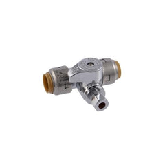 RELIANCE WORLDWIDE Reliance Worldwide UR24983 Tee Stop Sharkbite Fitting 1/2 inchesX1/2 inchesX1/4 inches