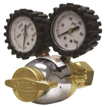 UNIWELD Uniweld RMC Patriot Series Acetylene Regulator 2-15 PSI A Conn 1.5 Inch Gauge