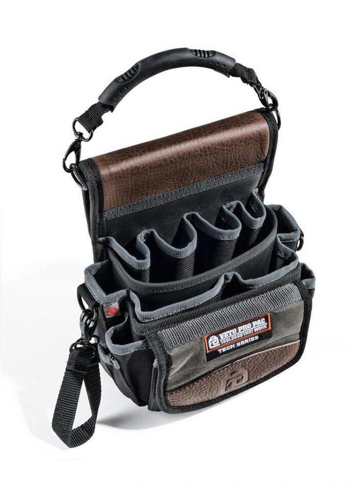 VETO PRO PAC Veto Pro Pac TP4 Tool Bag 20 Vertical Tool Pocket, 7 Inch Length x 4.75 Inch Width x 9.5 Inch Height