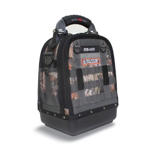 VETO PRO PAC Veto Pro Pac RB-MC CAMO compact range bag 10 inchesL x 8 inchesW x 17 inchesH TECHPACCAMODNA