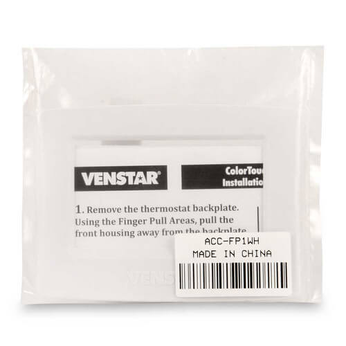 VENSTAR Venstar ACCFP1WH Face Plate for ColorTouch Thermostats