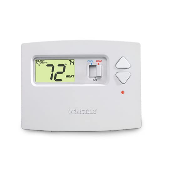 VENSTAR Venstar T0140 Non-Programmable Digital Thermostat Heat Pump Only 24V