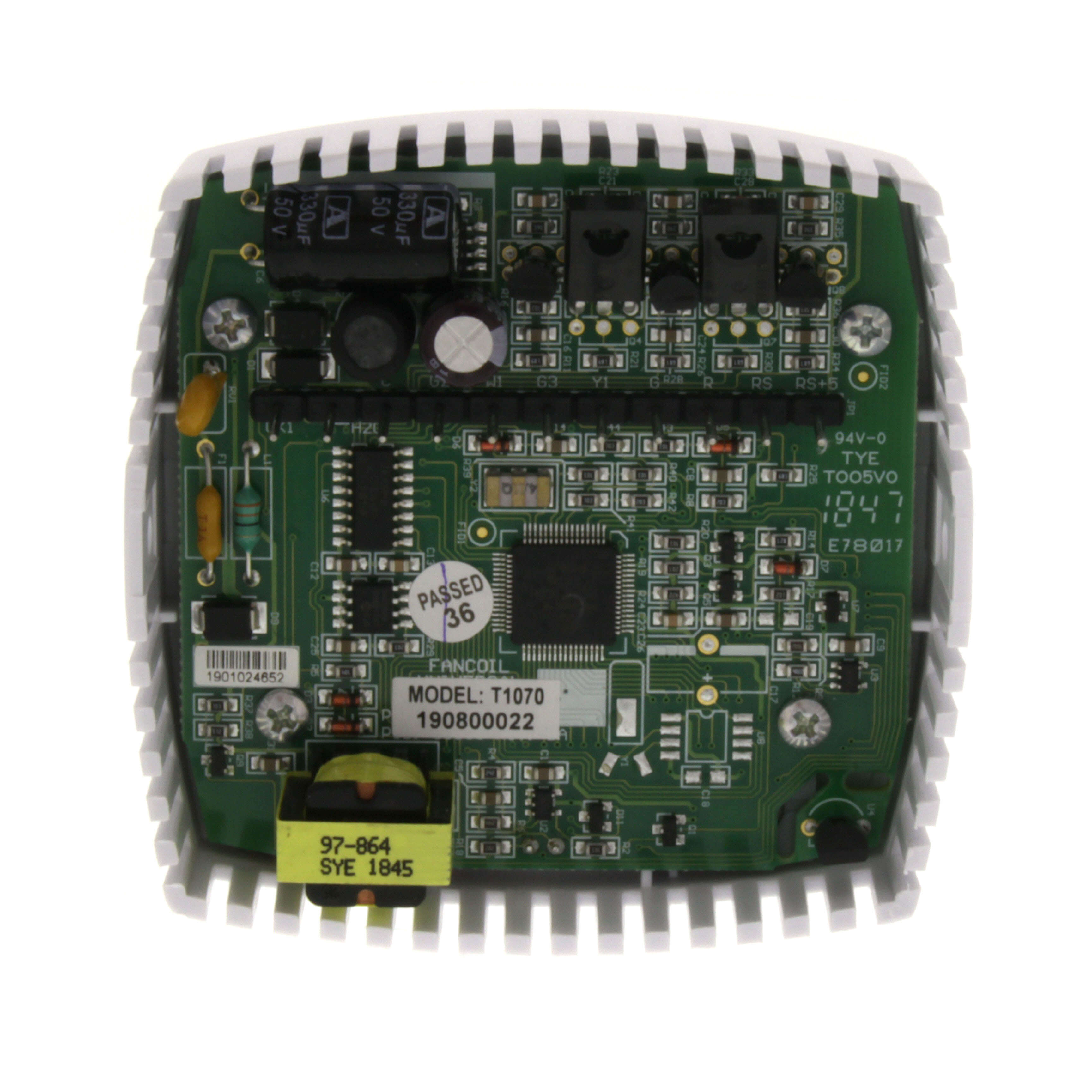 VENSTAR Venstar T1075 7 day programmable fan coil thermostat 24 volts (2 or 4 pipe, 3 speed fan)