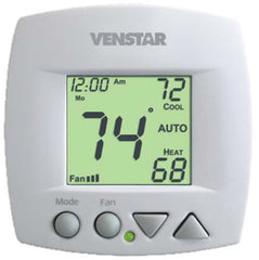 VENSTAR Venstar T1075 7 day programmable fan coil thermostat 24 volts (2 or 4 pipe, 3 speed fan)