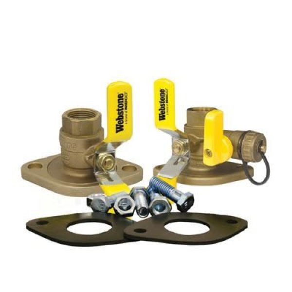 WEBSTONE Webstone H-41413KIT Isolator Circulator Pump Install Kit 3/4 inch IPS x Rotating Flange