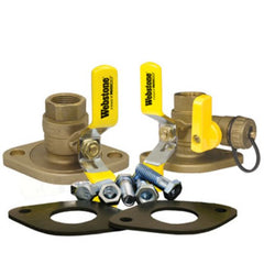 WEBSTONE Webstone H-41413KIT Isolator Circulator Pump Install Kit 3/4 inch IPS x Rotating Flange