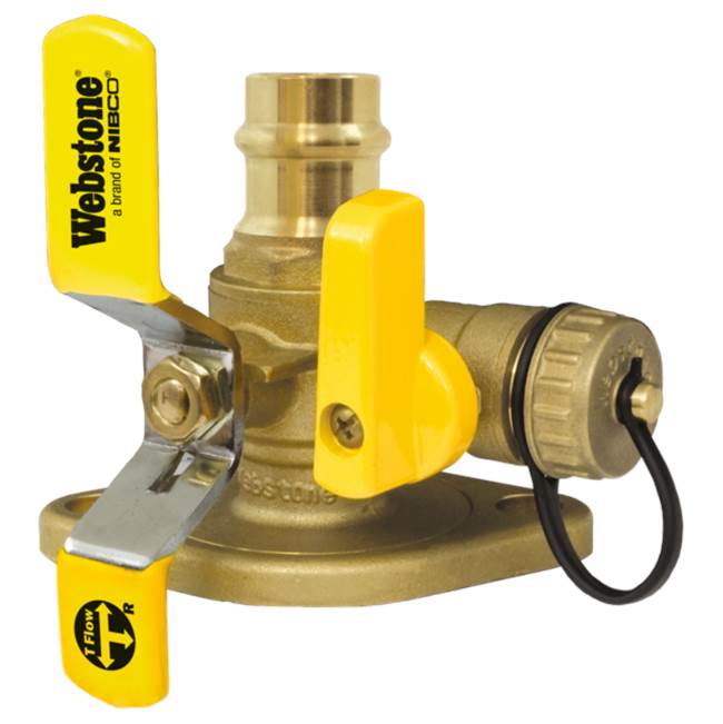 WEBSTONE Webstone H-81417WHV 2 Prs Lf Isolator W/ Drain Hv 2 feet'
