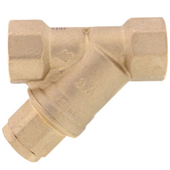 WEBSTONE Webstone H-40563W 3/4 inches FIP Forged DZR Brass Y-Strainer 20 Mesh with 1/2 inches Plugged NPT Port