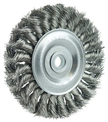 WEILER Weiler 36293 vortec pro wheel brush 4 in 1/2 to 3/8 in arbor hole 20000 rpm pack of 10