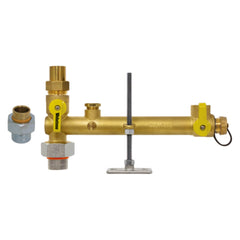 WEBSTONE Webstone H-81653W-DU 3/4 inches FIP Union x Press Pro-Pal Water Heater Valve Kit (w/ Dielectric Expansion Tank Service Valve, Dielectric Union)