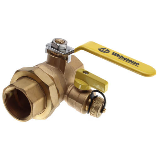 WEBSTONE Webstone H-40436 Pro-Pal Ball Drain With Hi-Flow Hose Drain 1-1/2 Inch
