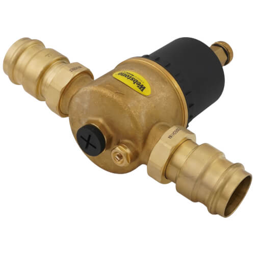 WEBSTONE Webstone H-78706 1-1/2 inch Press Brass Magnetic Boiler Filter XL