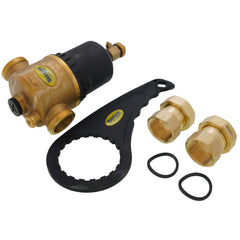 WEBSTONE Webstone H-74705 1-1/4 inches fip brass magnetic boiler filter xl