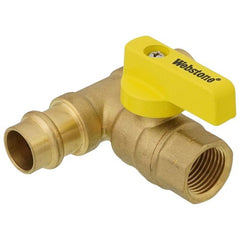 WEBSTONE Webstone H-82672W 1/2 inch FIP x Press Full Port T-Valve