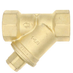 WEBSTONE Webstone H-40565W 1-1/4 inches FIP Forged DZR Brass Y-Strainer (20 MESH) w/ 1/2 inches Plugged NPT Port