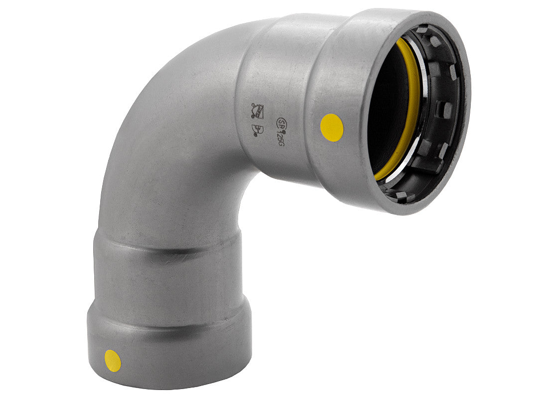 BMI Bmi 46309 carbon press 90 degree elbow 2 inch