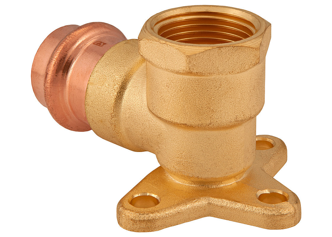 BMI Bmi 47398 PRFxF 90 elbow dropear brass LF 3/4