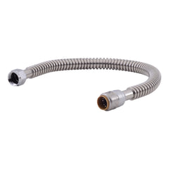 CASH-ACME Cash Acme URSS3086FX24 3/4 inch Push x 1 inch Dia. FIP 24 inch Stainless Steel Water Softener Connector