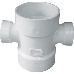 GENOVA Genova 73542 reducing double sanitary tee 4 x 4 x 2 x 2