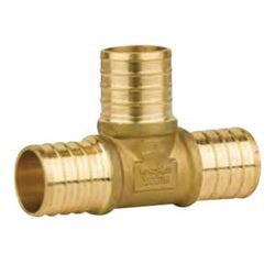 HAILIANG Hailiang HLGPEX-460-0100 3/4 inches brass PEX tee insert lead-free