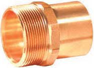 HAILIANG Hailiang HL15-114-0100 3/4 inches Copper Fitting Male Adapter (FTG x M)