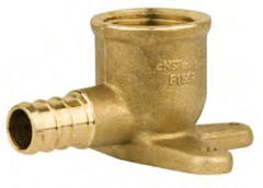 HAILIANG Hailiang HLGPEX-259-0100 Brass PEX x FPT Drop Ear 90 Elbow Insert Lead-Free 3/4 inch