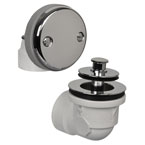 IPS Ips ABA976 Bathtub Waste & Overflow Two-Hole Half Kits 1-1/2 inches