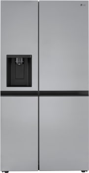 LG Lg LRSXC2306S 23 cu. ft. Side-by-Side Counter-Depth Refrigerator with Smooth Touch Dispenser