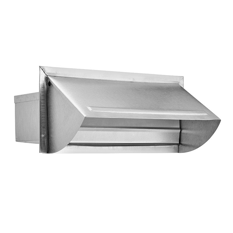 LAMBRO INDUSTRIES Lambro Industries 1060 aluminum wall vent with damper 3-1/4 x 10 inch