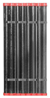 LEGEND VALVE Legend Valve 355-281 1 inches x 24 inches Black Nipple