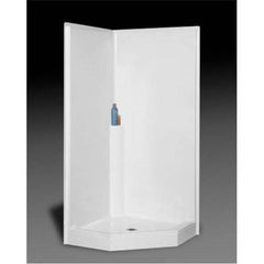 OASIS Oasis SH-NA-3838 WHT ABF Shower Neo-Angle 38 inches