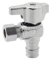 LEGEND VALVE Legend Valve 114-706NLB Straight Stop Valve Lead-free Chrome