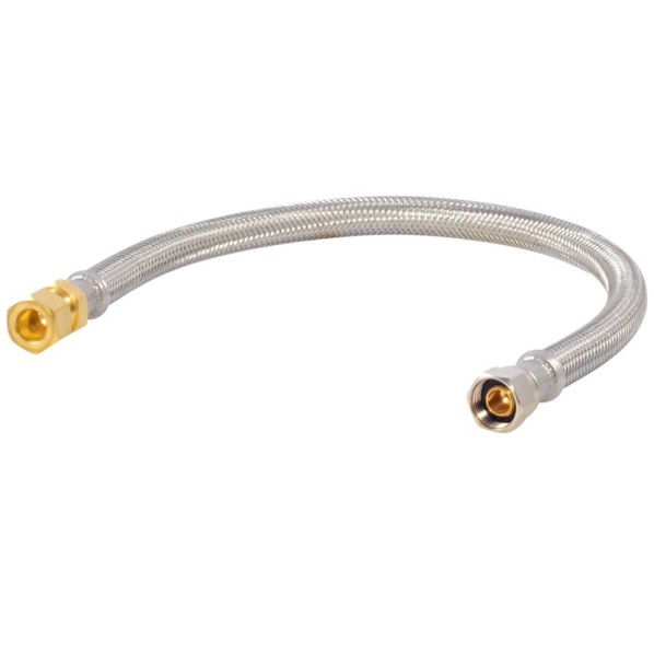 CASH-ACME Cash-acme 48035 Braided Lavatory Extension Connector 12 in