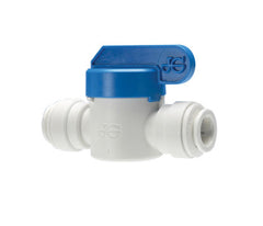 CASH-ACME Cash-acme PPSV040808W-US Polypropylene Shut-off Valve 1/4 in