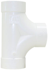 IPEX Ipex 340350 4 Inch Pvc Cleanout Tee 2-way SDR35