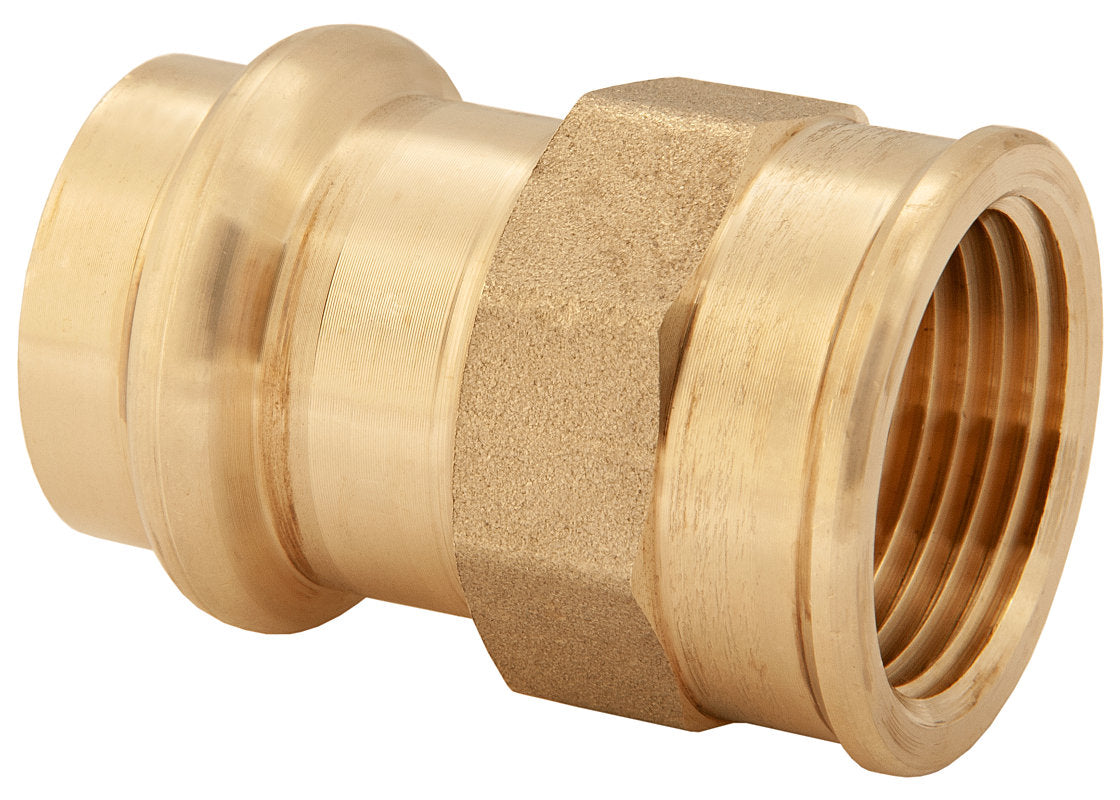 BMI Bmi 47756 Brass Adapter 1 in Prf X Female Fitting