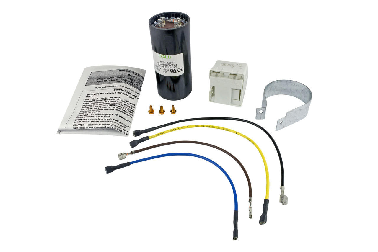 CARRIER Icp NASA003SC Start Capacitor Relay Kit 88-108 Mfd 330VAC