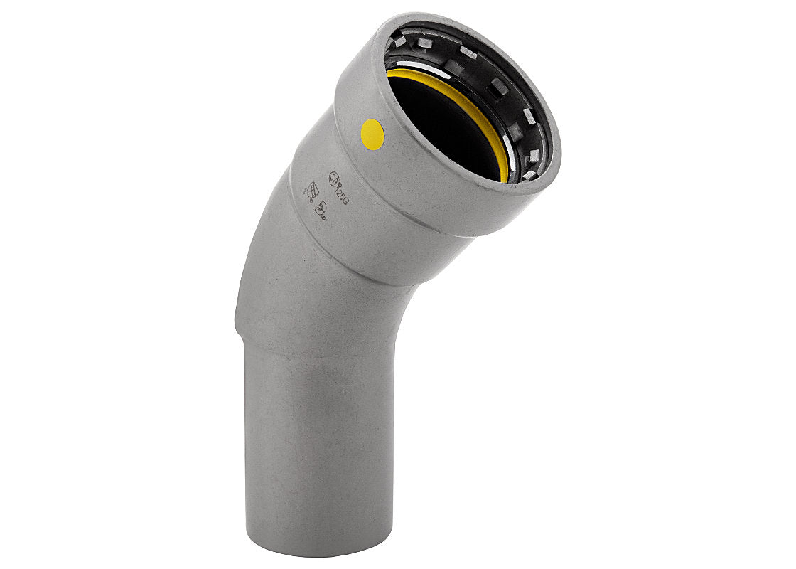 BMI Bmi 46255 3/4 Inch Carbon Press Gas 45 Degree Elbow