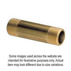 BMI Bmi 4420 Brass Nipple 1/2 X 2 Inch Lead Free