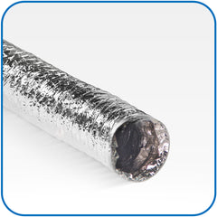 FLEXDUCT Flexduct 06SERIES Aluminum Flex Duct Connector 9x25