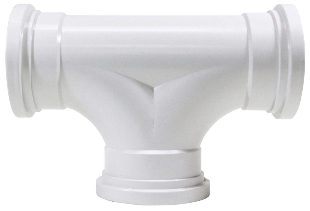 IPEX Ipex 43806 Pvc SDR35 4 Inch 2-way Gasketed Cleanout Tee