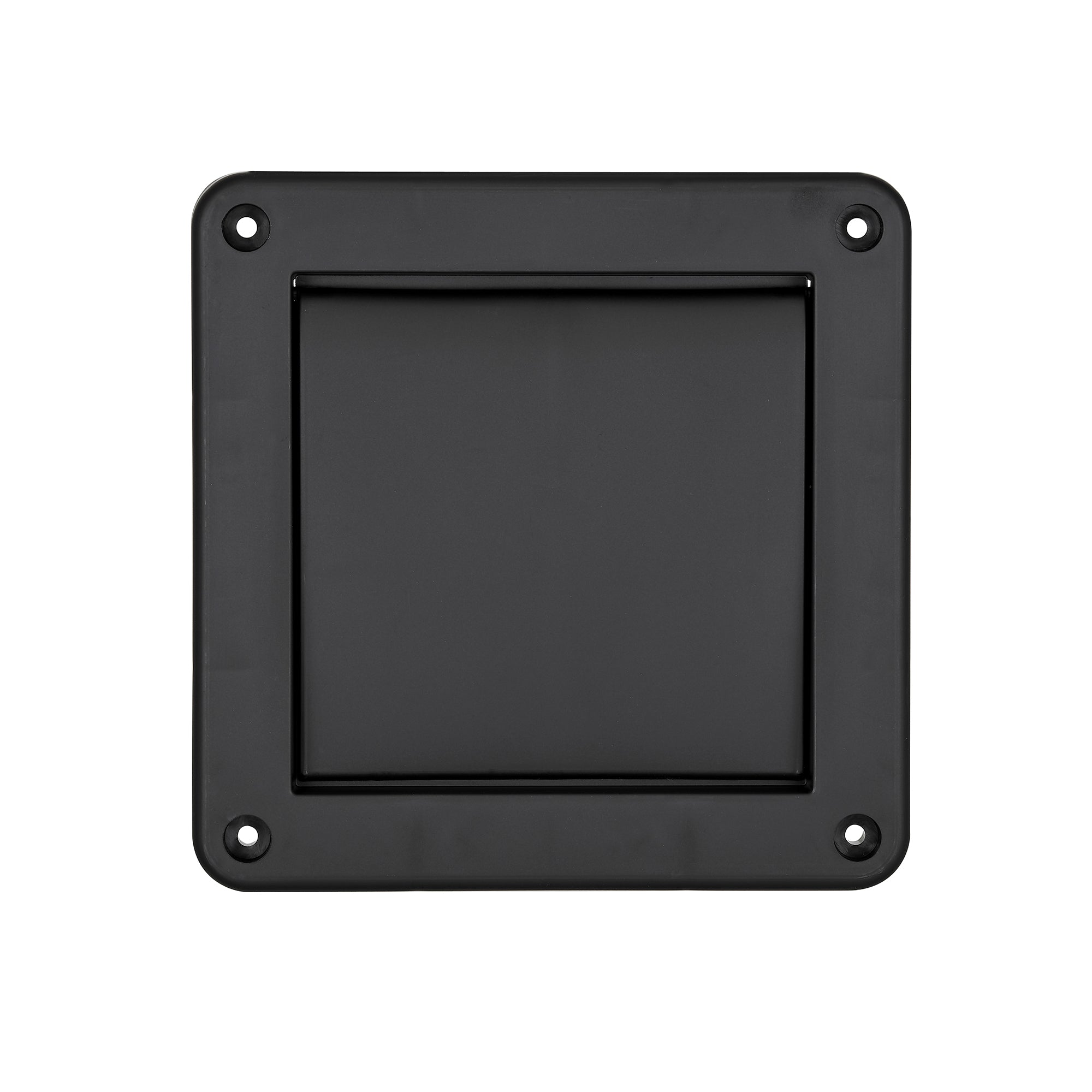 LAMBRO INDUSTRIES Lambro Industries 1422BL 4 in Black Plastic Wall Exhaust Vent