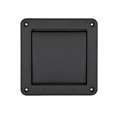 LAMBRO INDUSTRIES Lambro Industries 1422BL 4 in Black Plastic Wall Exhaust Vent