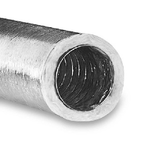 FLEXDUCT Flexduct 1840 Rip Stop Flex Duct 18 in 25 Ft R4.2
